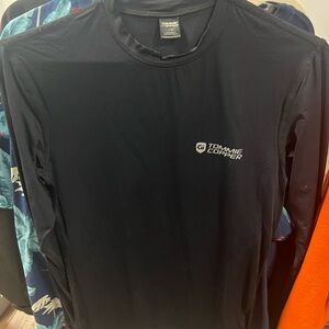 Black Long Sleeve Performance Tee